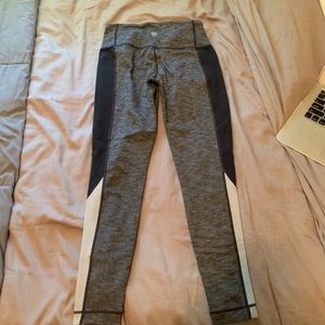 Athleta colorblock leggings